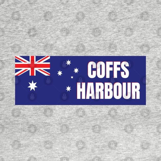 Coffs Harbour City in Australian Flag by aybe7elf